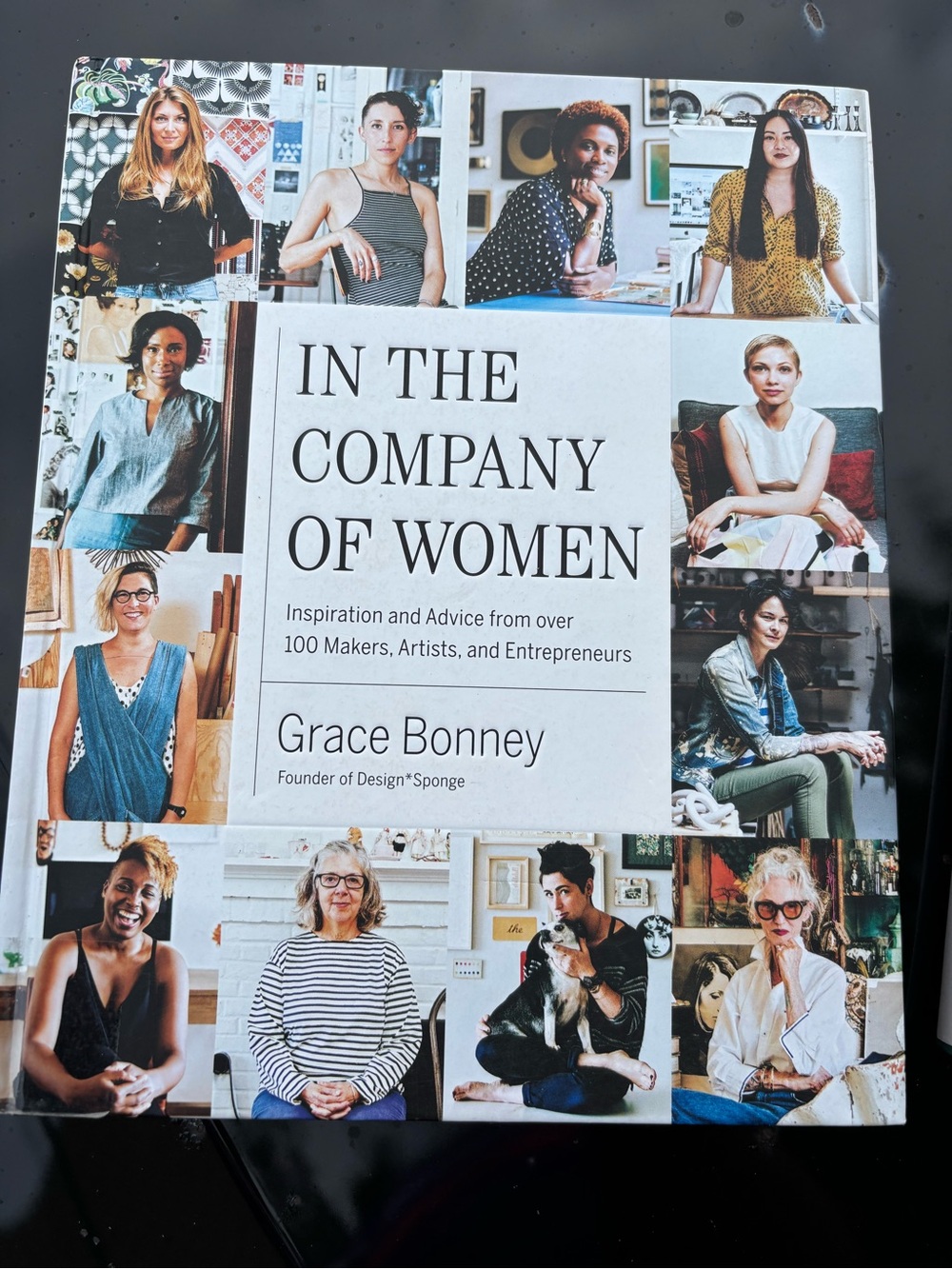 In the Company of Women by Grace Bonney - White Cover with Multi-Photo Collage
